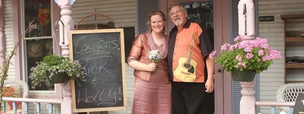 Congratulations Holy and Rick